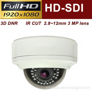 Vandalproof HD Sdi IR Security CCTV Dome Camera (UV-SDI3822)
